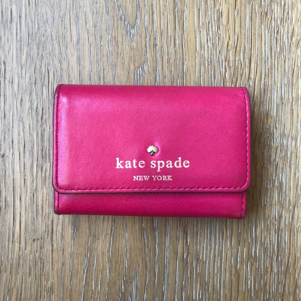 Women’s Leather Kate Spade Business Card Holder